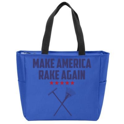 Make America Rake Again Funny Saying Political Gift Zip Tote Bag