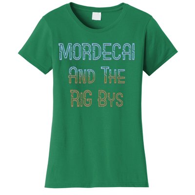 Mordecai And Rigbys Band Ringer Women's T-Shirt