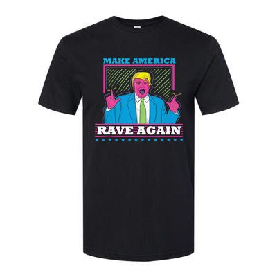 Make America Rave Again Funny Dj Edm Electro Softstyle CVC T-Shirt