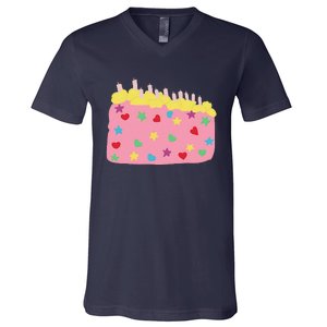 Max And Ruby Cake Birthday Essential For And Adults V-Neck T-Shirt