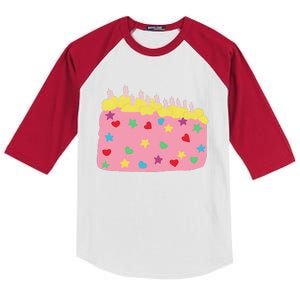 Max And Ruby Cake Birthday Essential For And Adults Kids Colorblock Raglan Jersey