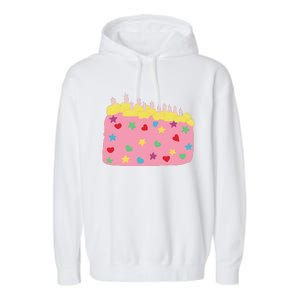 Max And Ruby Cake Birthday Essential For And Adults Garment-Dyed Fleece Hoodie