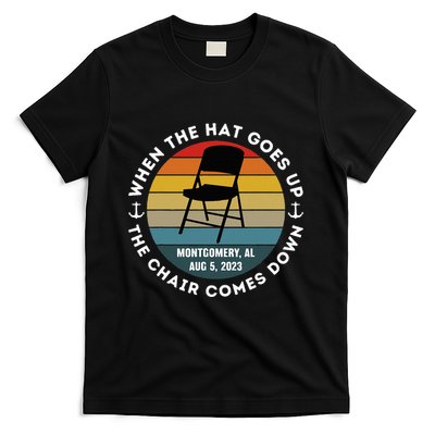 Montgomery Alabama Riverfront Brawl Folding Chair Vintage T-Shirt