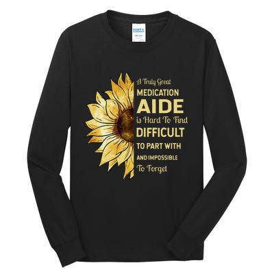 Medication Aide Retirement Tall Long Sleeve T-Shirt