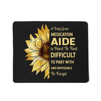 Medication Aide Retirement Mousepad