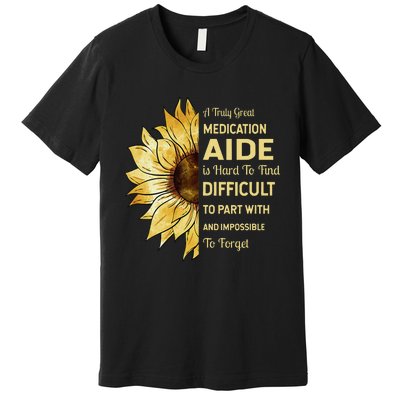 Medication Aide Retirement Premium T-Shirt