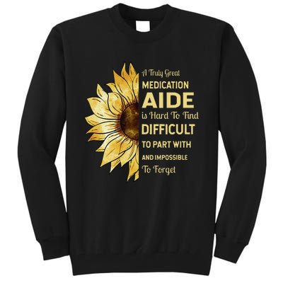 Medication Aide Retirement Tall Sweatshirt