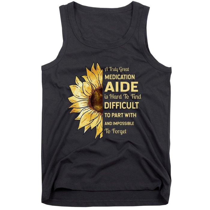 Medication Aide Retirement Tank Top