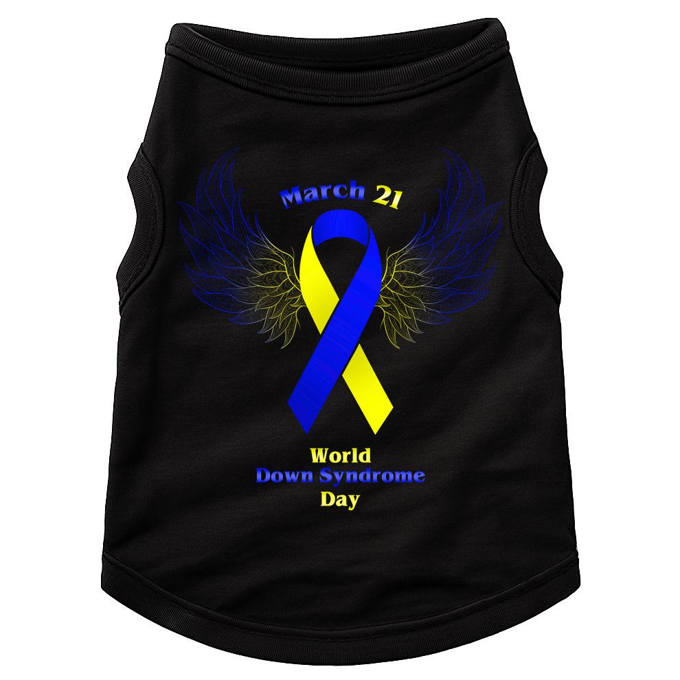 March 21 World Down Syndrome Day Doggie Tank