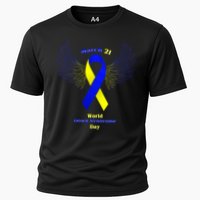 March 21 World Down Syndrome Day Cooling Performance Crew T-Shirt
