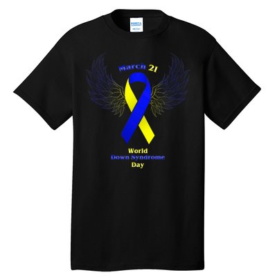 March 21 World Down Syndrome Day Tall T-Shirt