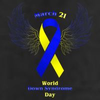 March 21 World Down Syndrome Day Adult Drive Performance Visor