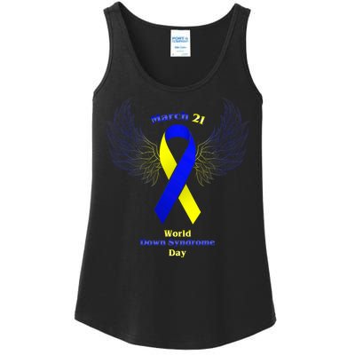 March 21 World Down Syndrome Day Ladies Essential Tank