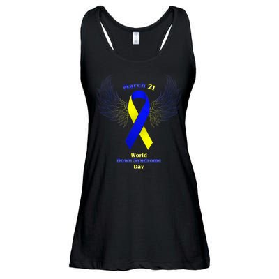 March 21 World Down Syndrome Day Ladies Essential Flowy Tank