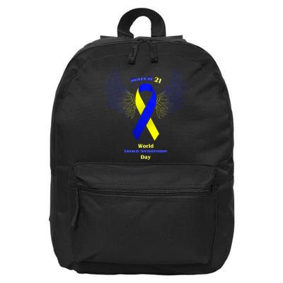 March 21 World Down Syndrome Day 16 in Basic Backpack