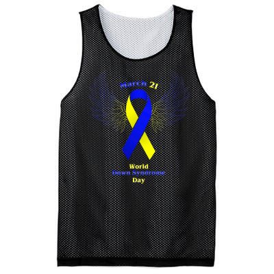 March 21 World Down Syndrome Day Mesh Reversible Basketball Jersey Tank