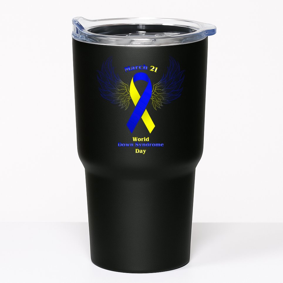 March 21 World Down Syndrome Day Tumbler