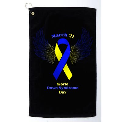 March 21 World Down Syndrome Day Golf Towel