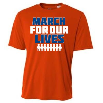 March For Our Lives Gun Control Cooling Performance Crew T-Shirt