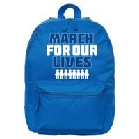 March For Our Lives Gun Control 16 in Basic Backpack