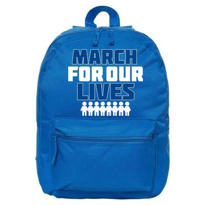 March For Our Lives Gun Control 16 in Basic Backpack