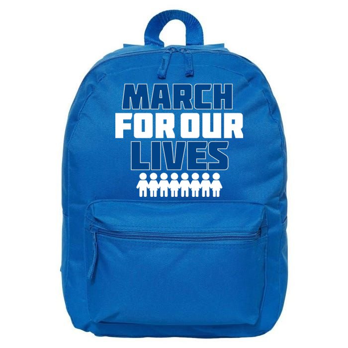 March For Our Lives Gun Control 16 in Basic Backpack