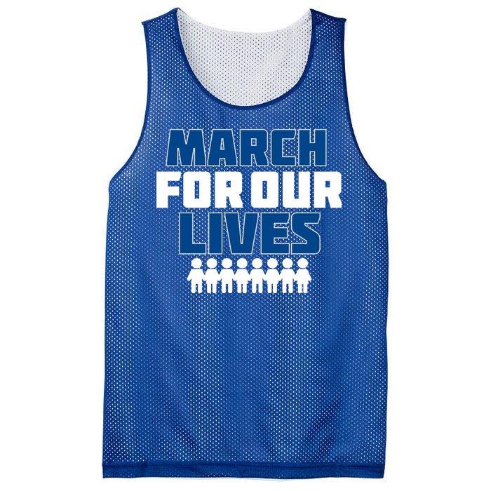 March For Our Lives Gun Control Mesh Reversible Basketball Jersey Tank