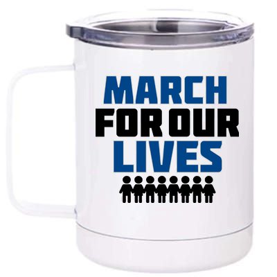 March For Our Lives Gun Control 12 oz Stainless Steel Tumbler Cup