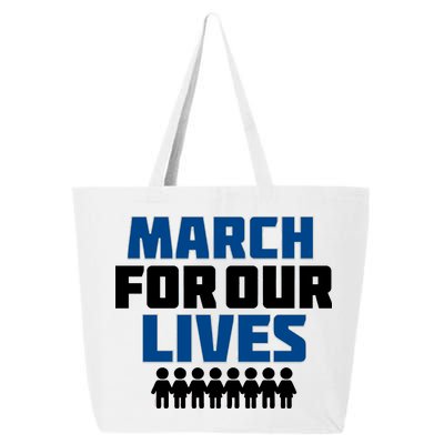 March For Our Lives Gun Control 25L Jumbo Tote