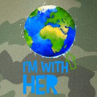 March For Science I'm With Her Earth Globe Scientists Legacy Tie Dye Trucker Hat