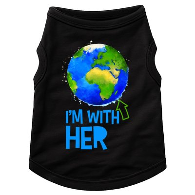 March For Science I'm With Her Earth Globe Scientists Doggie Tank