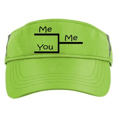 March Me You Bracket I am Better Win Madness Adult Drive Performance Visor