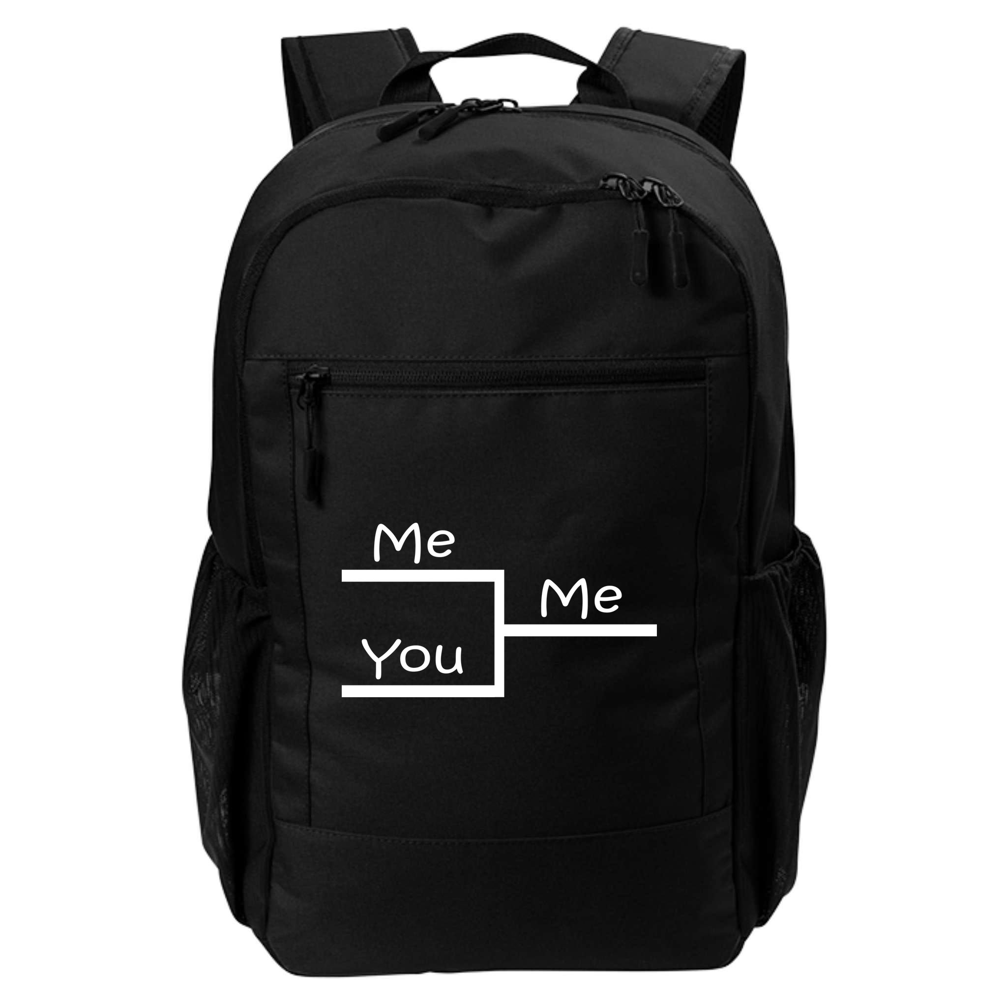 March Me You Bracket I am Better Win Madness Backpack