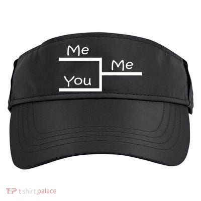 March Me You Bracket I am Better Win Madness Adult Drive Performance Visor