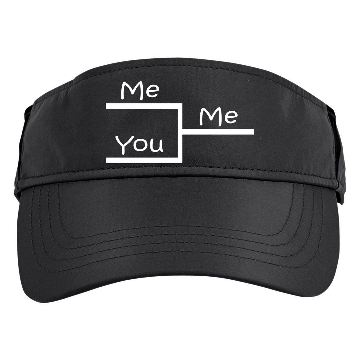 March Me You Bracket I am Better Win Madness Adult Drive Performance Visor