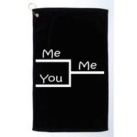 March Me You Bracket I am Better Win Madness Golf Towel