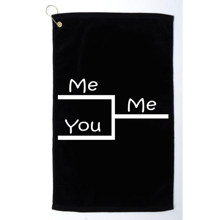 March Me You Bracket I am Better Win Madness Golf Towel