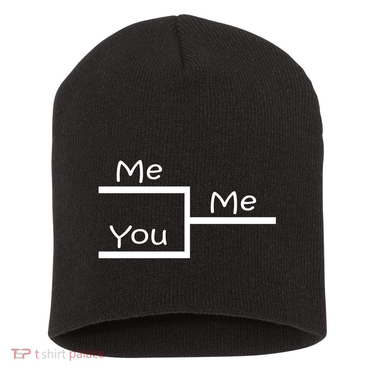 March Me You Bracket I am Better Win Madness Short Acrylic Beanie
