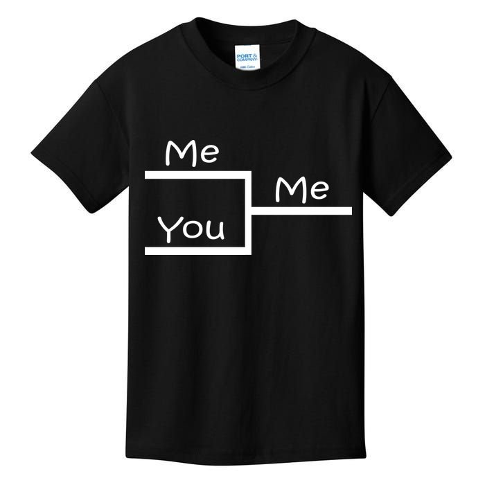 March Me You Bracket I am Better Win Madness Kids T-Shirt