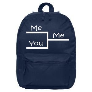 March Me You Bracket I am Better Win Madness 16 in Basic Backpack