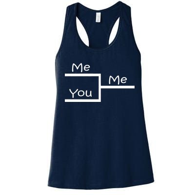 March Me You Bracket I am Better Win Madness Women's Racerback Tank