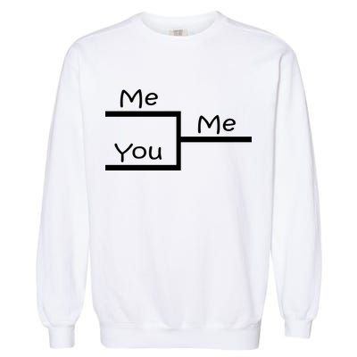 March Me You Bracket I am Better Win Madness Garment-Dyed Sweatshirt
