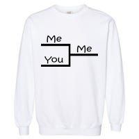 March Me You Bracket I am Better Win Madness Garment-Dyed Sweatshirt