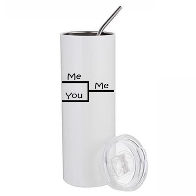 March Me You Bracket I am Better Win Madness Stainless Steel Tumbler