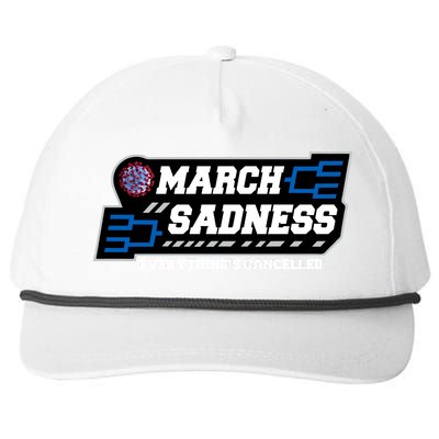 March Sadness 2020 Everything's Cancelled Snapback Five-Panel Rope Hat