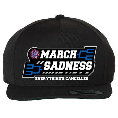 March Sadness 2020 Everything's Cancelled Wool Snapback Cap