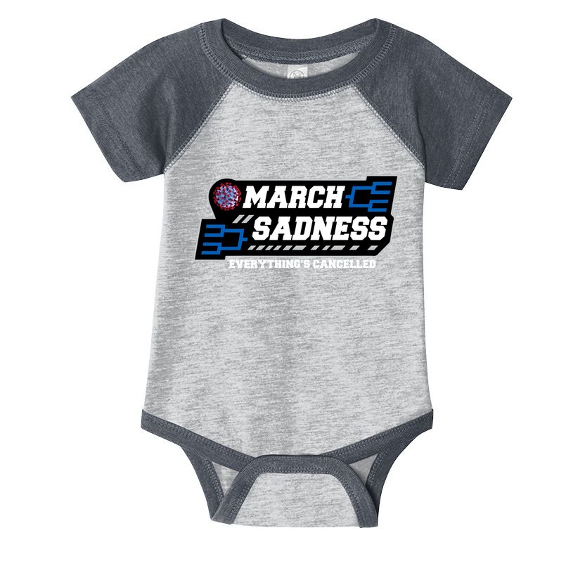 March Sadness 2020 Everything's Cancelled Infant Baby Jersey Bodysuit