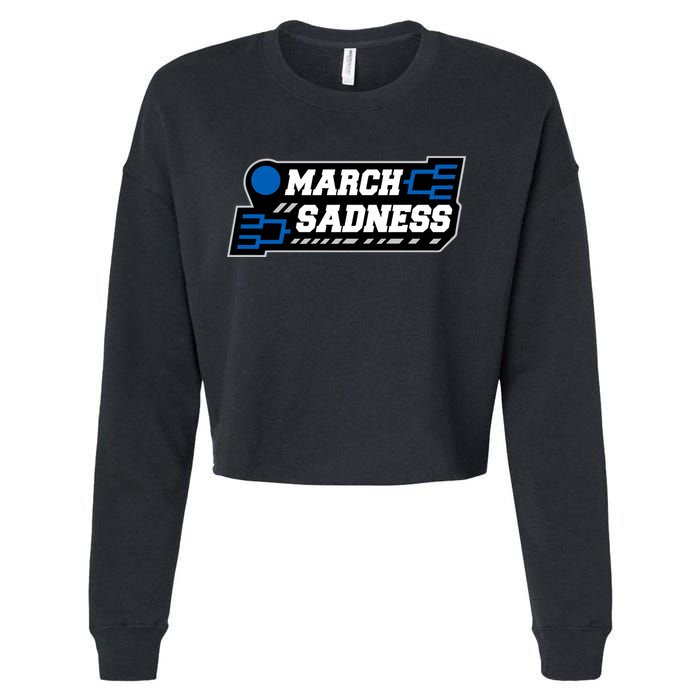 March Sadness 2020 Tournament Bracket Cropped Pullover Crew