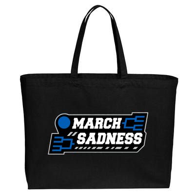 March Sadness 2020 Tournament Bracket Cotton Canvas Jumbo Tote