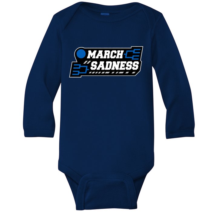 March Sadness 2020 Tournament Bracket Baby Long Sleeve Bodysuit